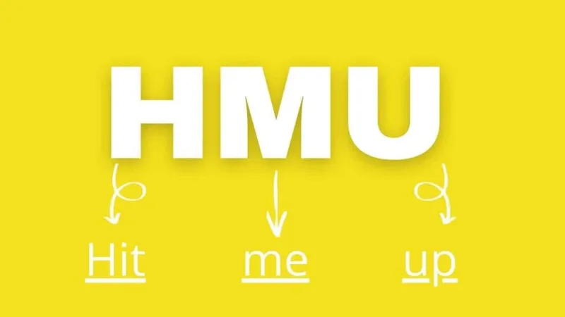 What does HMU mean? What does HMU mean?