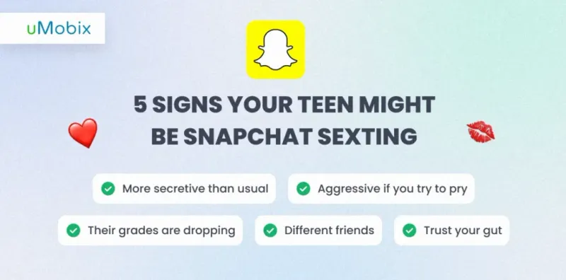 Signs your teen might be Snapchat sexting Signs your teen might be Snapchat sexting
