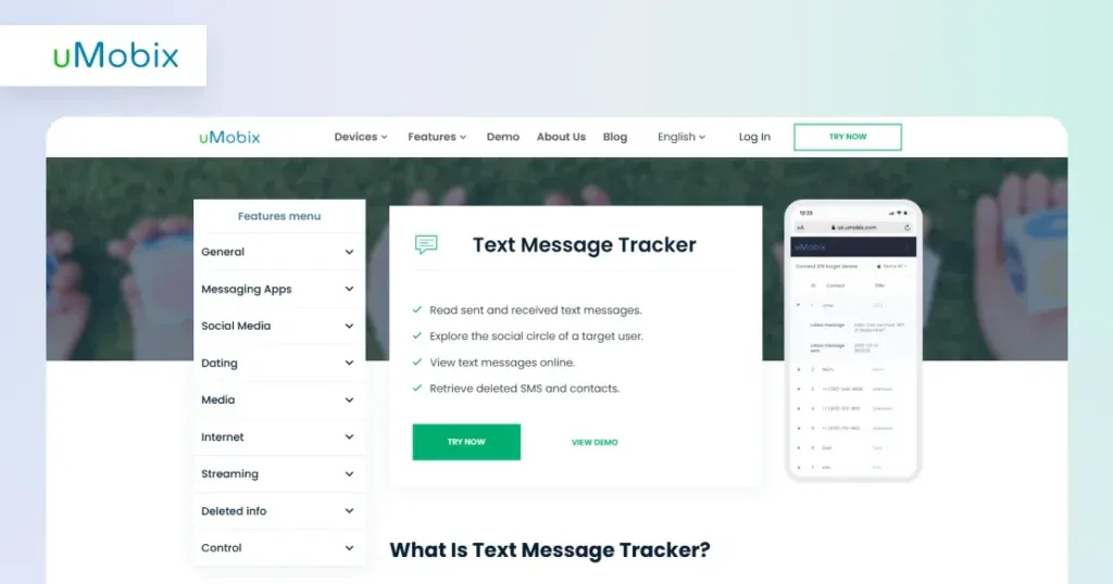 SMS Tracker by uMobix SMS Tracker by uMobix