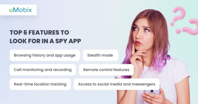 Top 6 features to look for in a spy app
Top 6 features to look for in a spy app