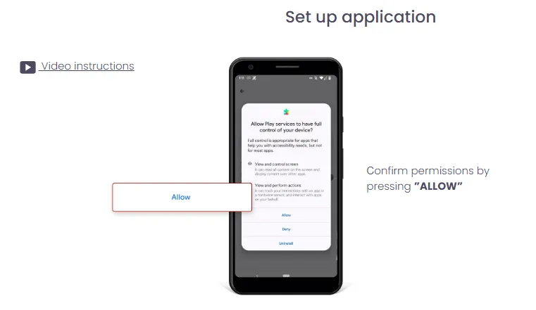 uMobix confirm permissions uMobix confirm permissions