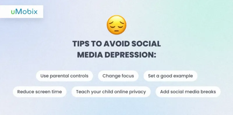 Tips for parents to avoid teens' social media depression: uMobix advices Tips for parents to avoid teens' social media depression: uMobix advices