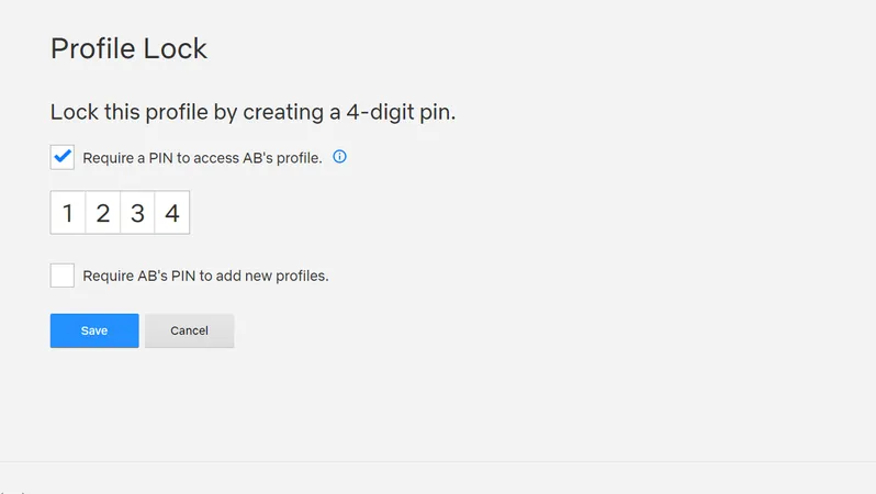 netflix profile lock netflix profile lock