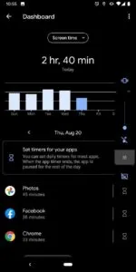 Parental Control— Screen Time — Dashboard Parental Control— Screen Time — Dashboard