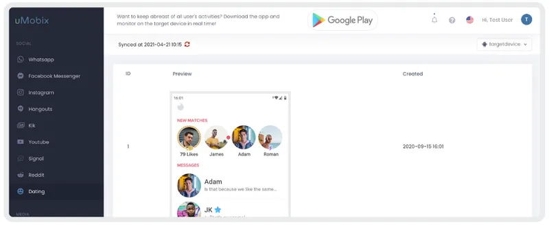 How to check whether your kid uses dating apps with uMobix
How to check whether your kid uses dating apps with uMobix