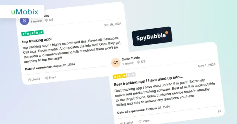 SpyBubble Reviews from Real Users SpyBubble Reviews from Real Users
