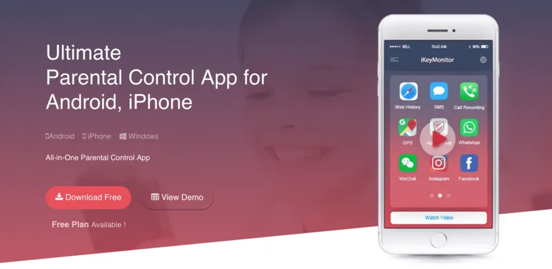 iKeyMonitor Android Parental Control App
