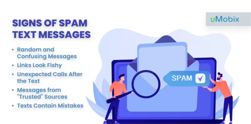 Signs of Spam Text Messages Signs of Spam Text Messages