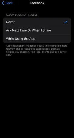 Turn Off Location Services on Facebook Turn Off Location Services on Facebook