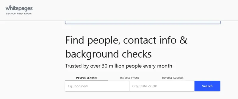 How to find people, contact info and do background check with WhitePages How to find people, contact info and do background check with WhitePages