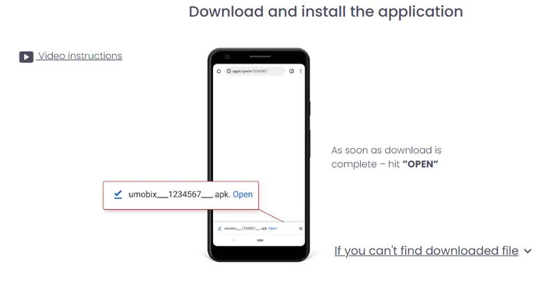 How to download uMobix guide