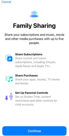 Family Sharing on IPhone Family Sharing on IPhone