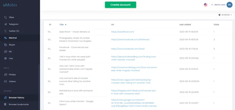 Viewing search history in incognito mode with uMobix Viewing search history in incognito mode with uMobix