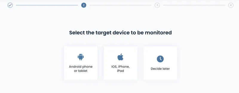 select the operating system select the operating system