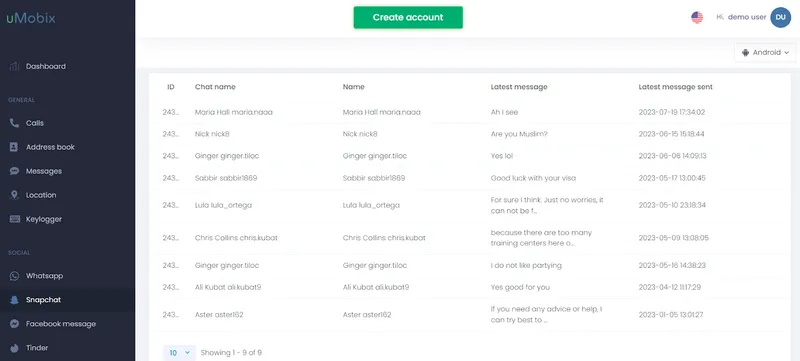 Monitoring of social media networks with uMobix Monitoring of social media networks with uMobix