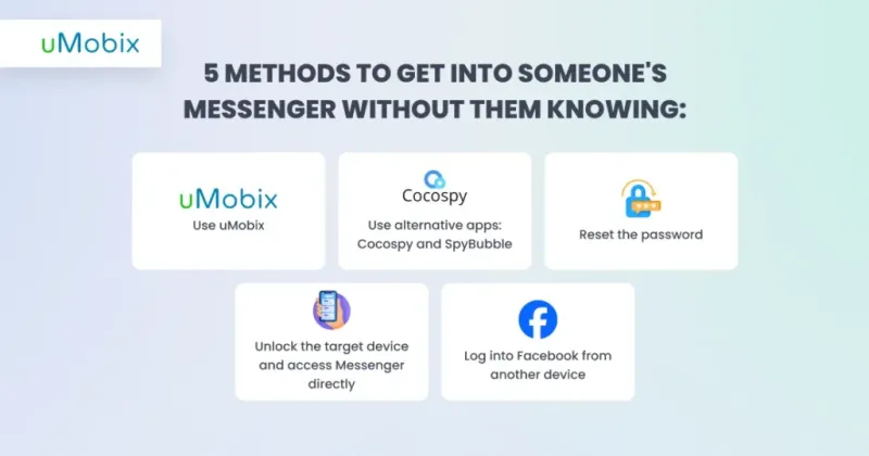 Apps to get into someone's Messenger without them knowing Apps to get into someone's Messenger without them knowing