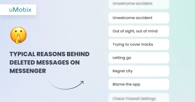 Common Scenarios that Lead to Deleted Messages on Messenger Common Scenarios that Lead to Deleted Messages on Messenger