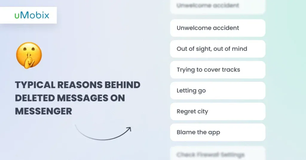 How to See Deleted Messages on Messenger? Top Tips by uMobix How to See Deleted Messages on Messenger? Top Tips by uMobix