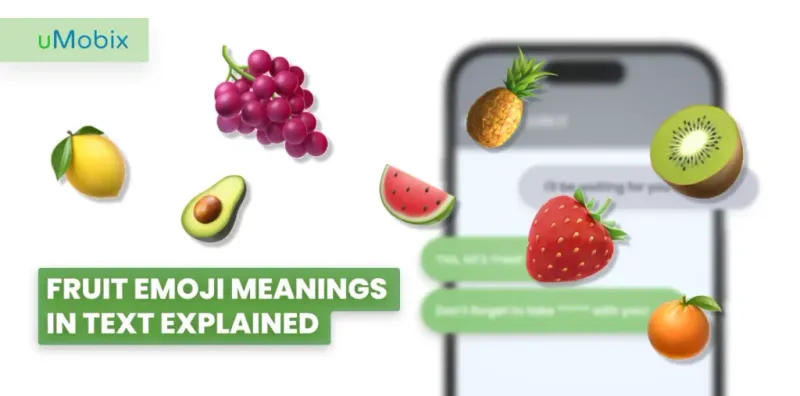 Fruit emoji meaning in text explained Fruit emoji meaning in text explained