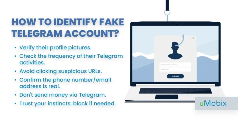 How to identify fake Telegram account? - checklist from uMobix How to identify fake Telegram account? - checklist from uMobix