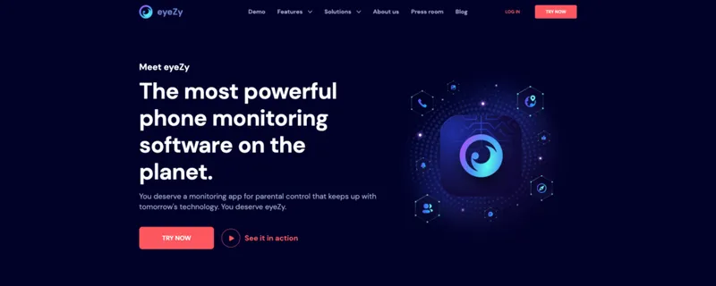 eyeZy main page eyeZy main page