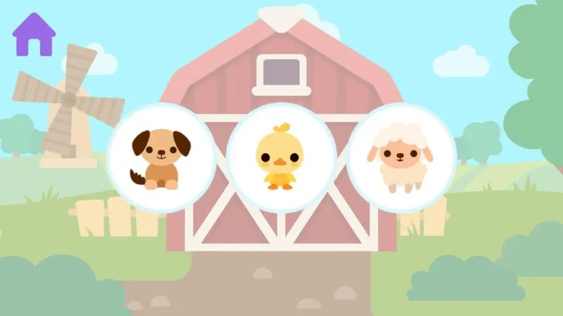 kids apps for Android: farm animals kids apps for Android: farm animals