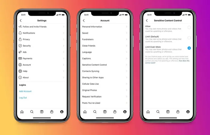 Instagram parental controls: how to Enable Sensitive Content Control Instagram parental controls: how to Enable Sensitive Content Control