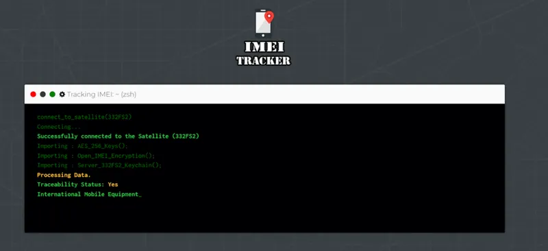 Pre-Installed IMEI Number Tracker Software Pre-Installed IMEI Number Tracker Software