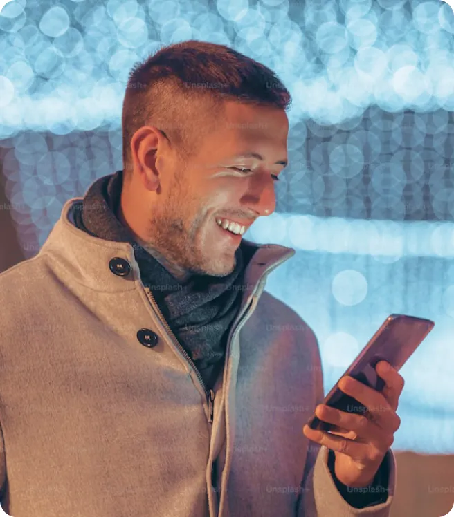 Parent reviewing tracked phone activity in uMobix